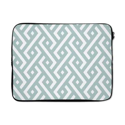 Produktbild von MuchoWow® Laptop Hülle 15 Zoll Muster - Abstrakt - Geometrie Laptoptasche - Laptoptasche - Sleeve - Rundum-Schutz