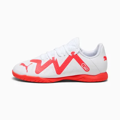 Produktbild von Puma Future Play IT Indoor Fussballschuhe Jr. - 107393, Farbe:Weiß, Kinder Schuhe:28
