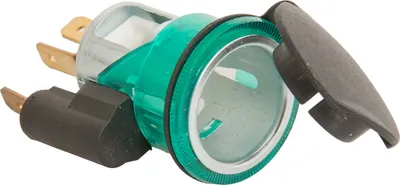 Produktbild von 1x Einbau Steckdose mit Deckel HP 28112