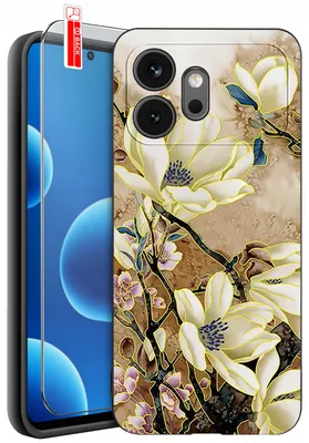 Produktbild von Hüllen für das Honor 600 – Designs | Mattes Silikon-Case + 9H-Glas