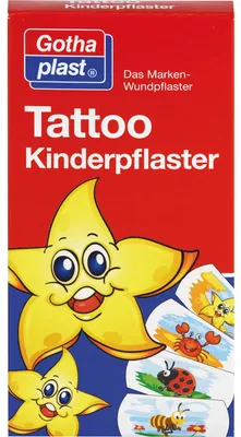 Obrázok produktu pre Gothaplast náplasti na tetovanie pre deti, 8 náplastí