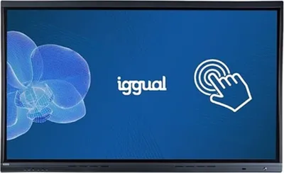 Obrázek produktu pro iggual Orchid 75", Interaktivní plochý panel, 190,5 cm (75"), LED, 3840 x 2160 px, Wi-Fi