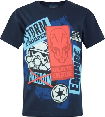 Produktbild von Star Wars Rebels - T-Shirt für Kinder NS5609 (128) (Blau)