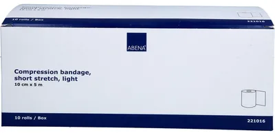 Produktbild von Kompressionsbinde Kurzzug 10 cmx5 m 10 St