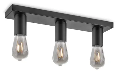 Produktbild von Home Sweet Home Aufbaustrahler Nitro 3 - inkl. dimmbarem LED-Leuchtmittel - schwarz