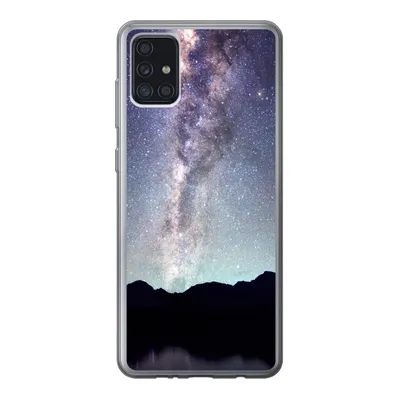 Produktbild von MuchoWow® Handyhülle Schutzhülle Hülle für Samsung Galaxy A52 5G Universum - Galaxie - Sternenhimmel - Jungen - Mädchen - Kinder Silikon Softcase Handy Hülle - Umschlag