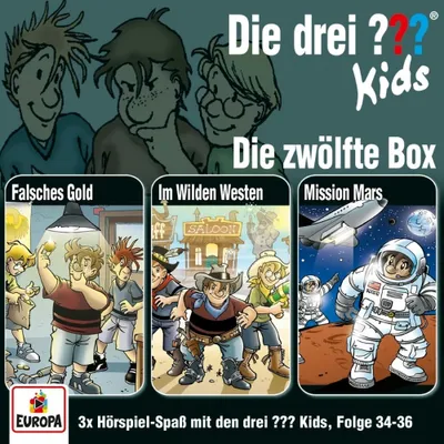 Produktbild von Die drei ??? Kids 12. 3er Box - Folgen 34-36