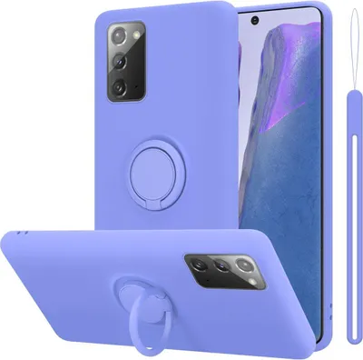 Obrázok produktu pre Cadorabo puzdro pre Samsung Galaxy NOTE 20 ochranný kryt vo fialovej farbe puzdro na mobilný telefón TPU kryt puzdra