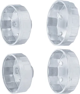 Immagine prodotto di BGS 8384 | Set di chiavi per filtri olio | Ø 65 - 75 mm | 4 pz.
