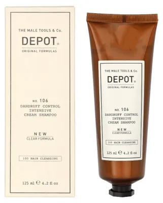 Imagen del producto de Champú cremoso intensivo anticaspa Depot No. 106, 125 ml
