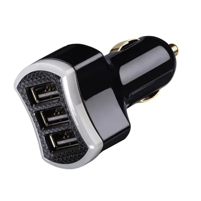 Obrázek produktu pro Hama Triple Power, Auto, USB, Černá