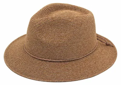 House of Ord Cape Town Avoca Fedora FBD435 in braun