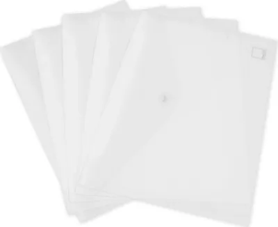 Produktbild von TimeTEX Set Dokumentenmappe A4, 7-tlg., transparent farblos