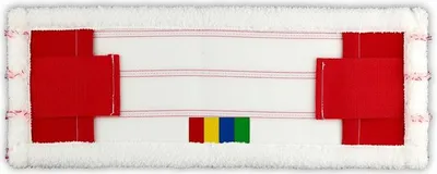 Produktbild von Flachmoppbezug "Micro FlatMOP", 40 cm, mit Stielen und Taschen, Mikrofaser, BONUS B258