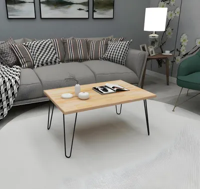 Productafbeelding van Hellbeiger salontafel, design salontafel, moderne salontafel voor de woonkamer
