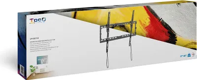 Produktbild von TooQ LP1081T-B, 94 cm (37"), 2,03 m (80"), 200 x 200 mm, 600 x 400 mm, -8 - 0°, Schwarz