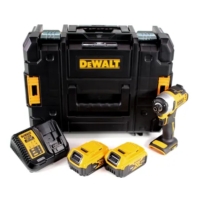 Produktbild von DeWalt DCF 809 P2T Akku Schlagschrauber 18 V Brushless Li-Ion in T-STAK Box + 2 x 5,0 Ah Akku + Ladegerät