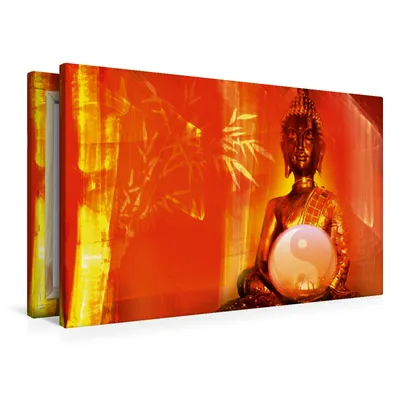 Produktbild von Calvendo  Textil-Leinwand 90 cm x 60 cm quer Ein Motiv aus dem Kalender Buddha und Yin Yang, Burlager Claudia; 7270370