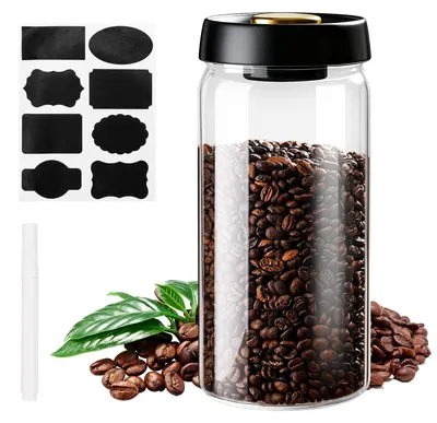 Luftdichte Kaffeedose 1800 ml mit Vakuumdeckel