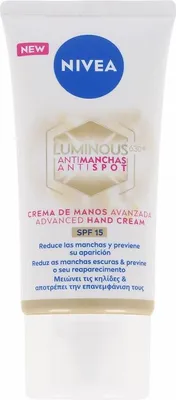 Obrázok produktu pre Nivea Luminous 630 Krém na ruky proti škvrnám Spf15 50ml