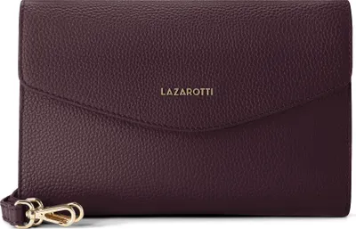 Zdjęcie produktu dla Lazarotti Bologna Leather Clutch Torba na ramię Skóra 23 cm