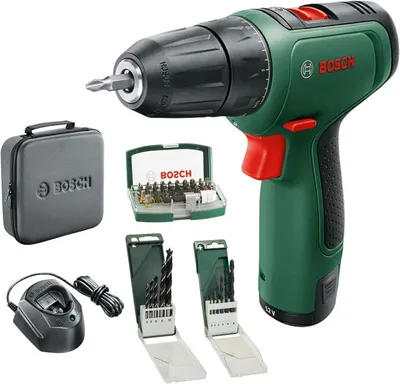 Produktbild von Bosch Akkuschrauber EasyDrill 1200 2.0 Ah Akku 12-Volt-System Softbag Amazon Ed.