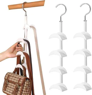 Produktbild von Aufbewahrungstaschen für Handtaschen – Knitterfrei – 2 Stück – Hängbar – Für Damen