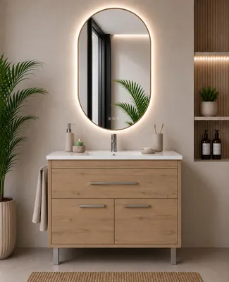 ORIGEN BATH BAHIA Badmöbel mit Waschbecken 120x45 cm, Estepa