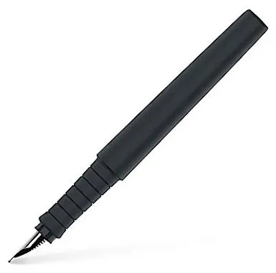Produktbild von FABER-CASTELL Poly Pen Patronenfüller schwarz