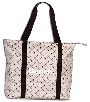 Produktbild von Bench Shoppertasche 400D Twill Nylon hellgrau OTI305N