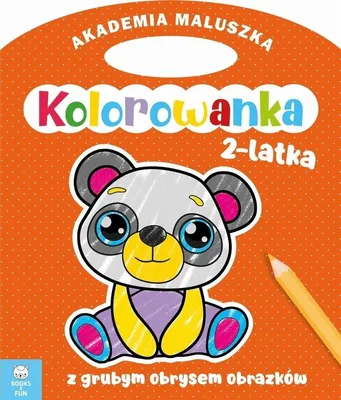Produktbild von Kolorowanka dla maluszka Panda z Grubym Obysem