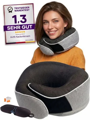 Productafbeelding van Elzusha - Ergonomisch Reiskussen van Geheugenfoam voor Comfort en Ontspanning