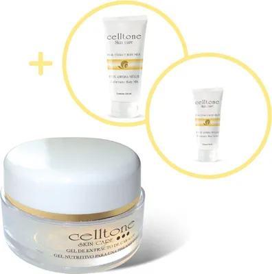 Obrázok produktu pre Celltone – Krém na tvár 50 ml + Telové mlieko 200 ml + Krém na ruky 100 ml