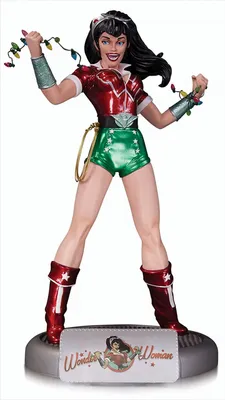 Produktbild von DC Collectibles DC Comics Holiday Wonder Woman Bombshells Statue 27 cm DCCMAY150292