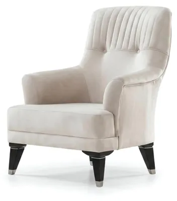 Immagine prodotto di Divano componibile: 2 divani a 3 posti, 1 poltrona. Design moderno, colore grigio e beige, tessuto velluto, set