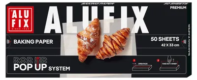 Immagine prodotto di Carta Da Forno 50 Fogli 33X42 Cm Alufix