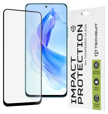 Zdjęcie produktu dla Techsuit 111D Cover Full Glass szkło hartowane do Honor 90 Lite - czarne