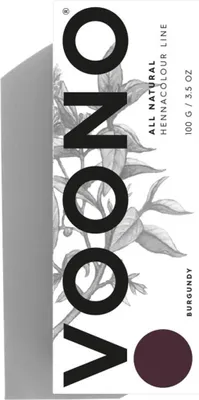 Obrázok produktu pre Prírodná farba na vlasy Voono - Burgundy