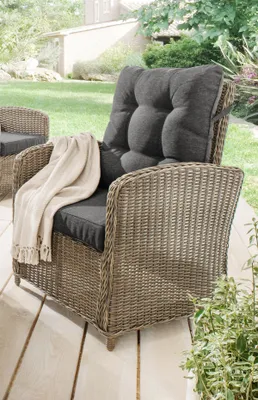 Produktbild von Destiny Gartensessel MERANO 67x74x99 cm, Rückenlehne verstellbar, vintage grau