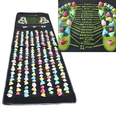 Image de Tapis de massage des pieds 170 cm - Réflexologie - Acupression - Soulagement de la douleur - Soins à domicile