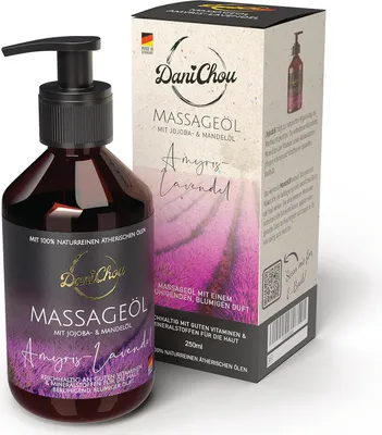 Produktbild von DaniChou Massageöl Amyris-Lavendel 250 ml