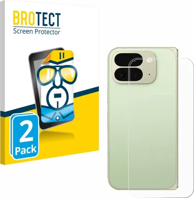 Produktbild von 2x Für Google Pixel 10 Pro Fold (Rückseite) Schutzfolie BROTECT Displayschutz Display Schutz Folie Klar Transparent