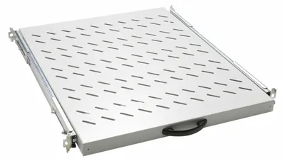 Produktbild von Equip Ausziehbarer Fachboden 19', 1HE, 800mm, Grau