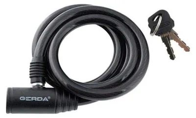 Produktbild von Gerda - Fahrrad-Kettenschloss, Flex PP7600 (Einheitsgröße) (Schwarz)