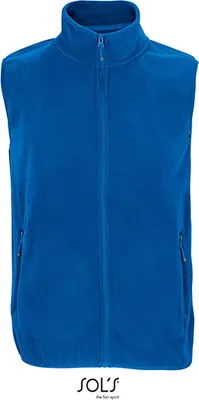 Immagine prodotto di SOLs 03822 | Unisex Factor Scaldacorpo in pile con zip - Farbe: Royal Blue - Größe: 3XL