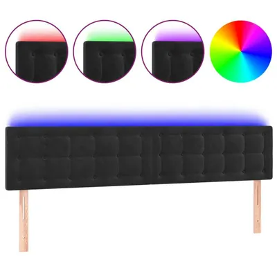 Zdjęcie produktu dla VidaXL 3122108, Czarny, Poliester, Drewno, 1800 mm, 78 cm, 88 cm, 50 mm