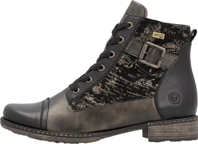 Image de Bottines à lacets et Zip Odeon