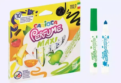 Immagine prodotto di Profumo Maxi pennarelli profumati 10 colori CARIOCA