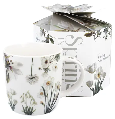 Obrázok produktu pre Porcelánový hrnek White Flowers