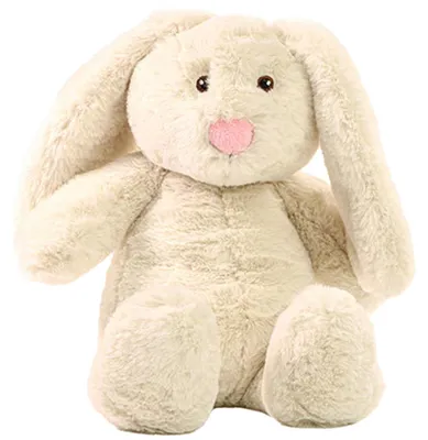 Immagine prodotto di Mbw - "MiniFeet" Coniglio in materiale riciclato Peluche LT3768 (25 cm x 16 cm x 21 cm) (crema)